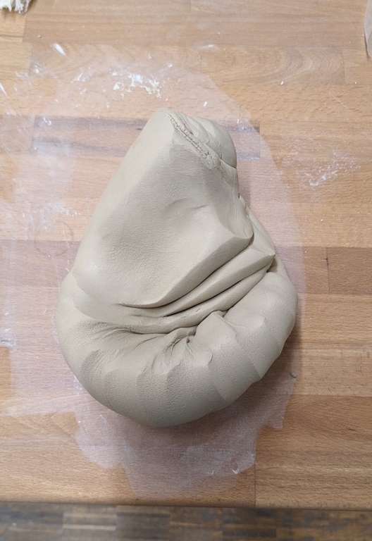 méthode coquillage lors d'un atelier recyclage chez Akash Arts