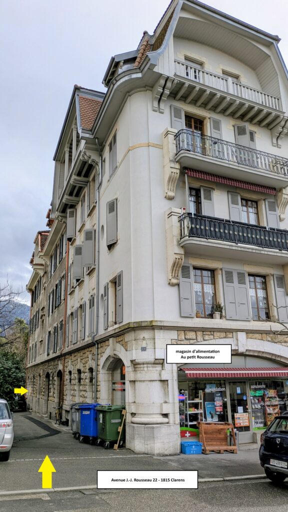 Plan adresse Akash-Arts - Clarens